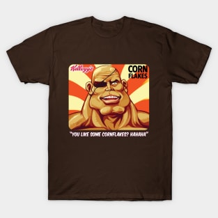 Cornflakes + Video Game Fighter (MEME) T-Shirt